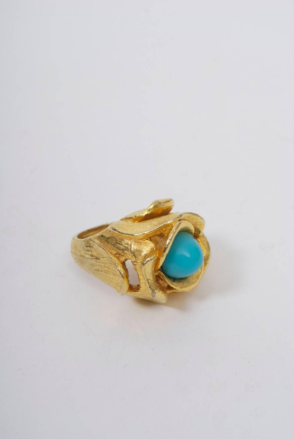 Pauline Rader Turquoise Ring 1