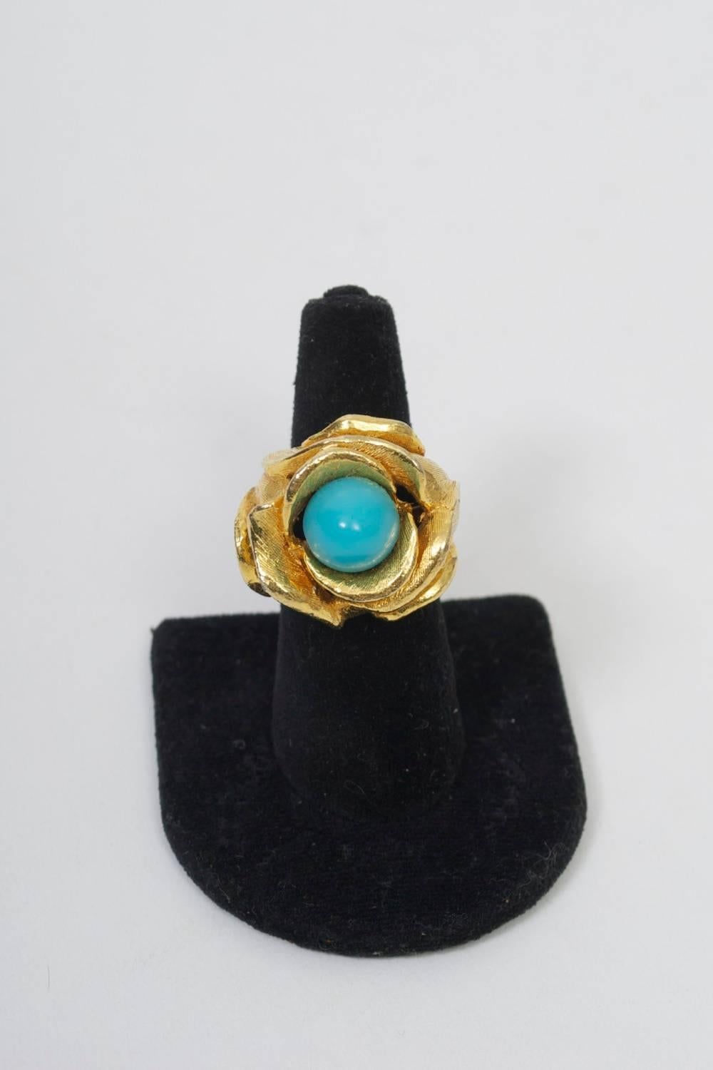 Pauline Rader Turquoise Ring 5