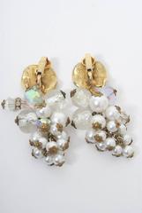 Pearl Grape Cluster Earrings