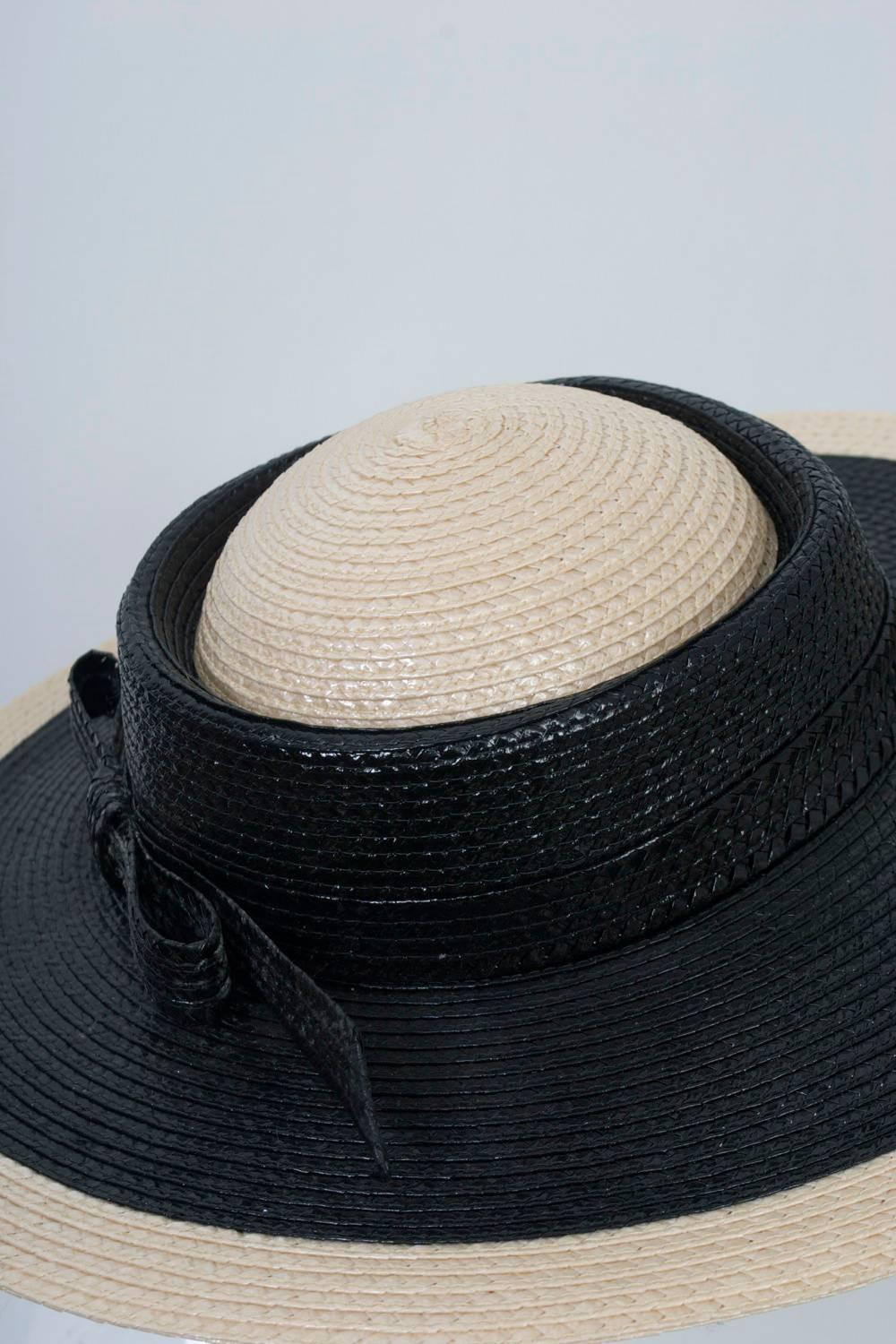 Mr. John Natural/Black Straw Hat 1