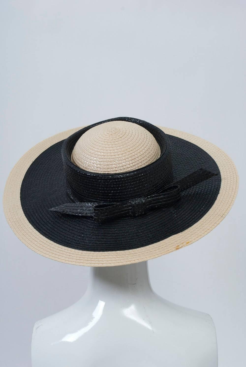 Mr. John Natural/Black Straw Hat 2