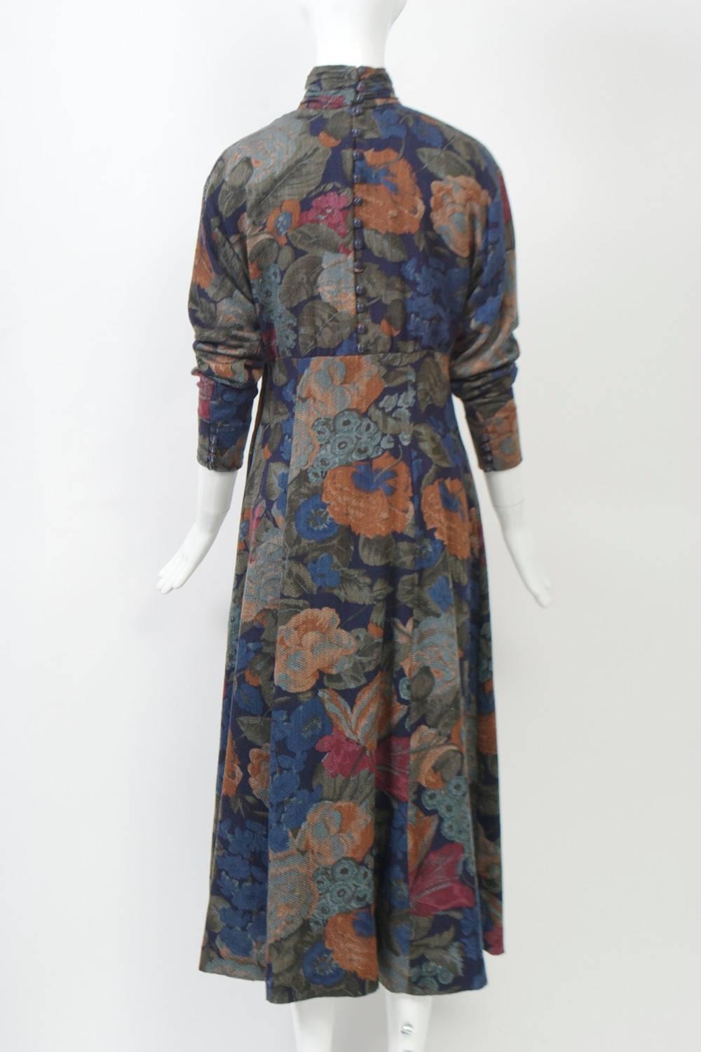 Dior Challis Print Dress In Excellent Condition In Alford, MA