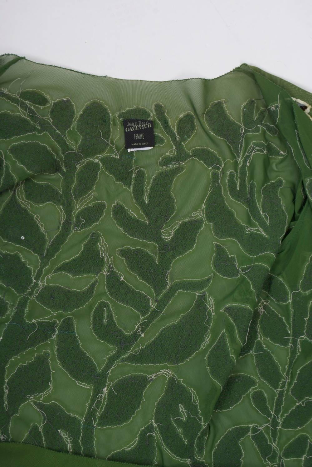 Jean Paul Gaultier Sequin Jacket Set For Sale 2