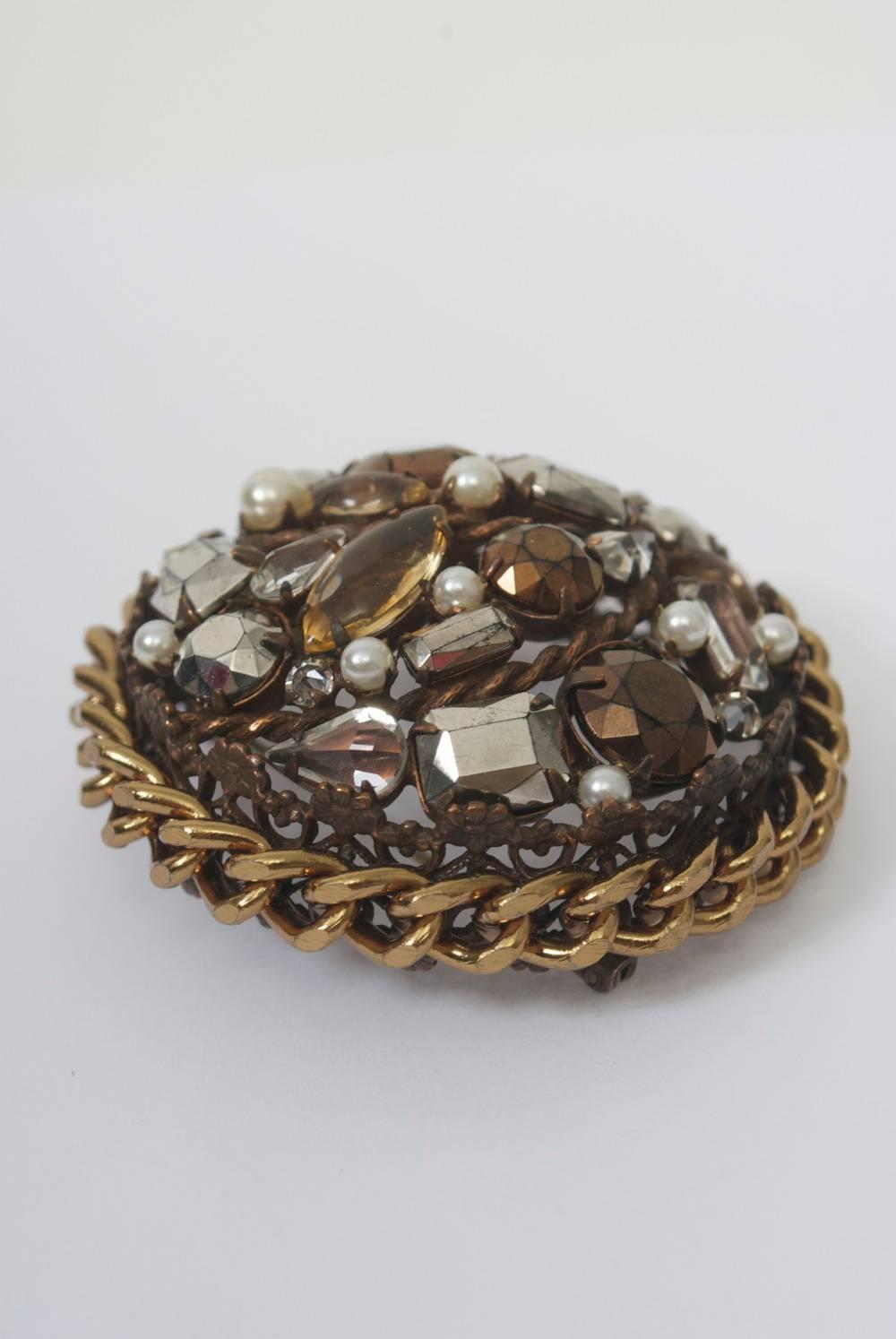 Women's Schreiner Stone Brooch