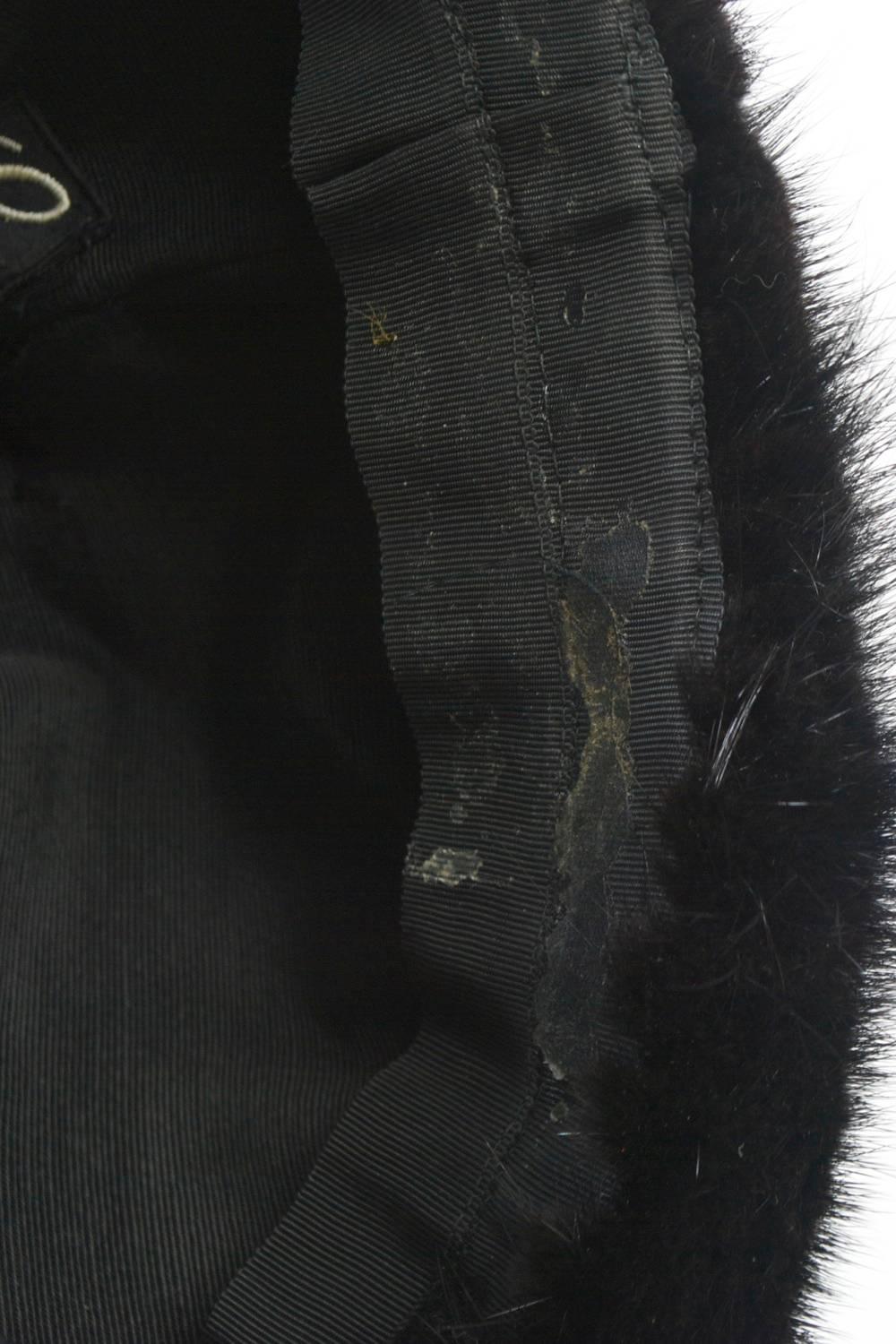 Peaked Mink Hat 3