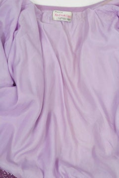 Lavender Sequined Cardigan, Large Size