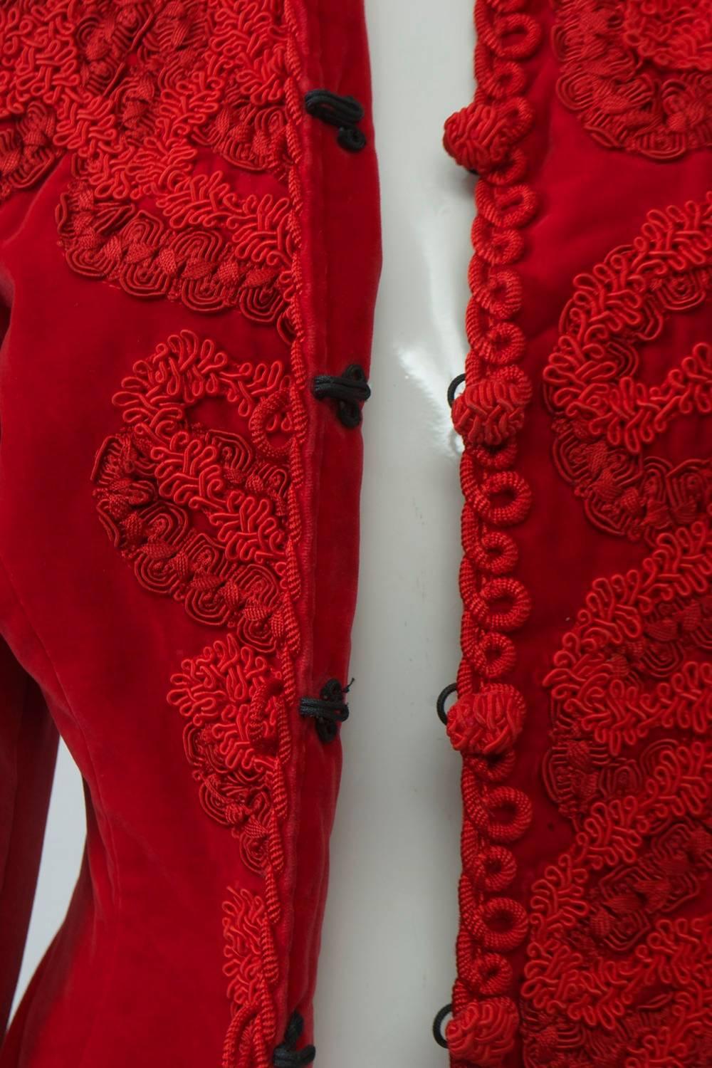 Red Velvet Jacket 4