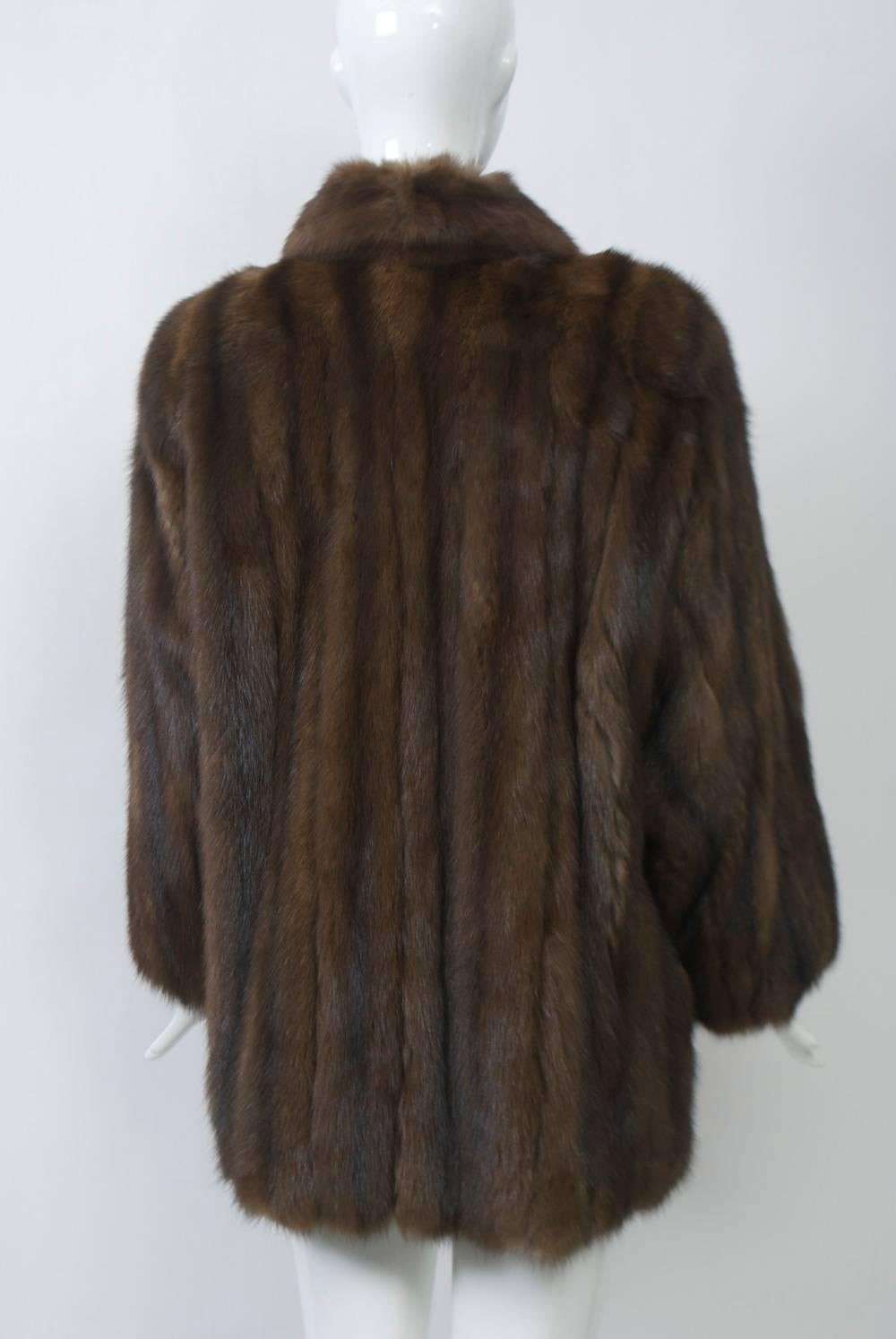 Women's 1980s Sable Jacket For Sale