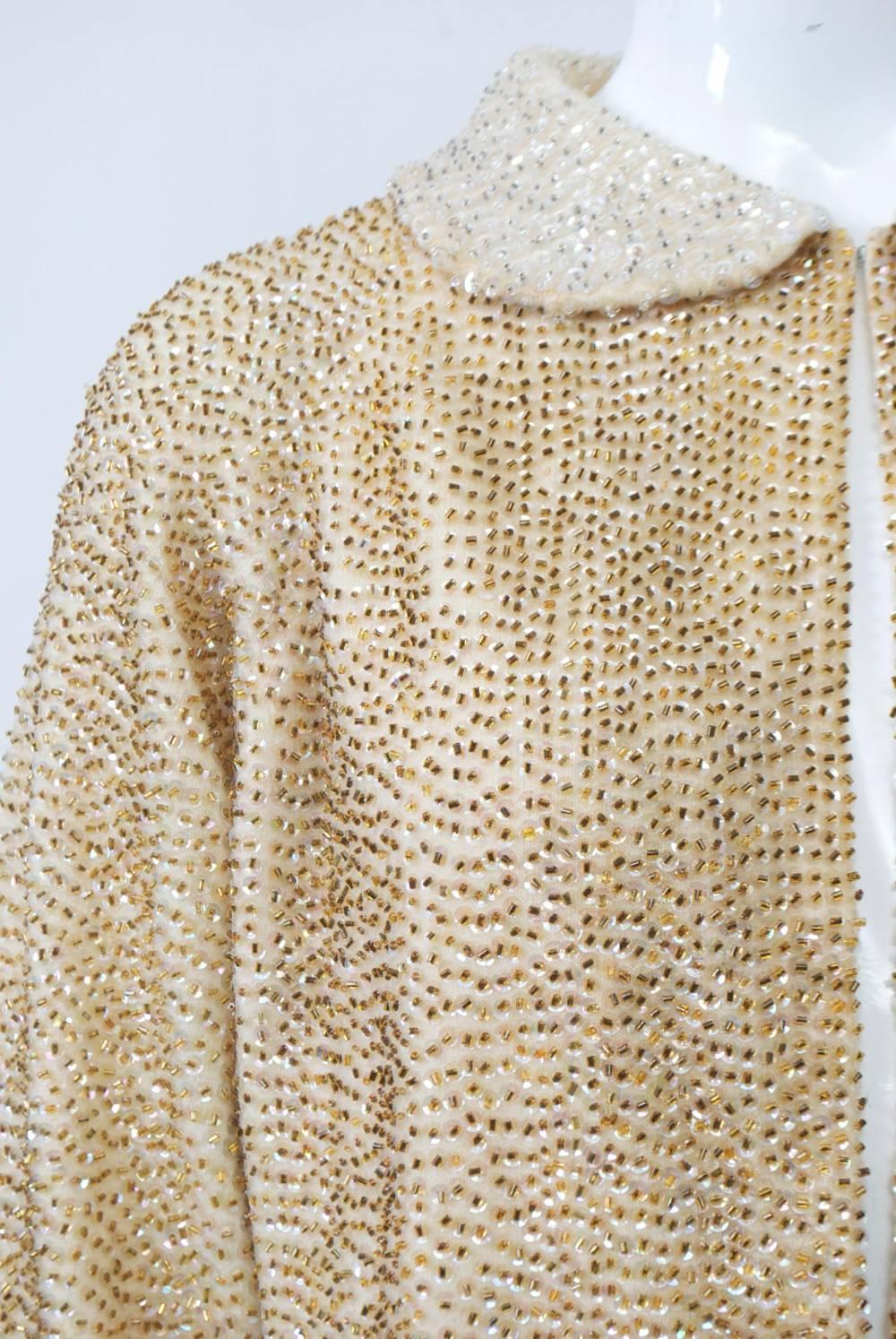 gold sparkle sweater