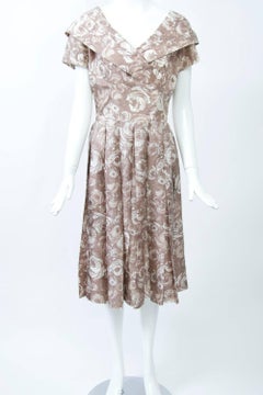 Suzy Perette Silk Print Dress