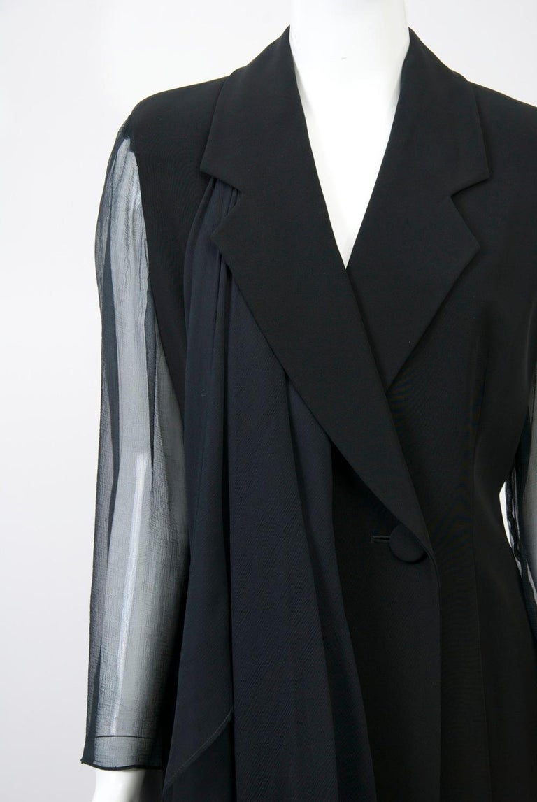 Ferre Black Cocktail Suit For Sale at 1stDibs