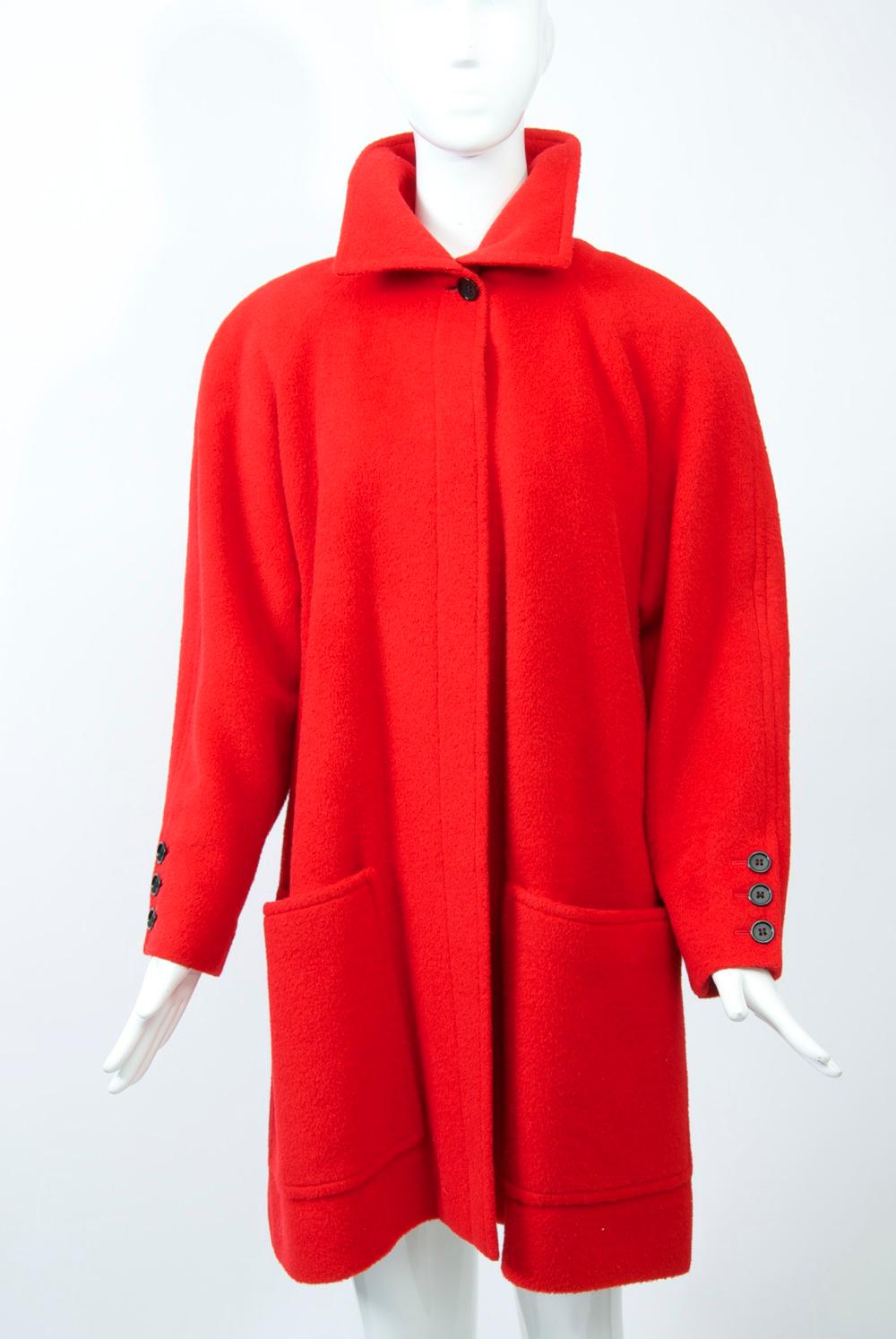 Tiktiner Short Red Coat 3