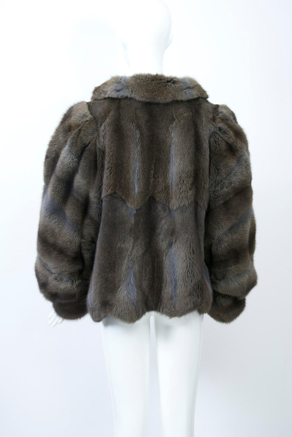 Sheared Fur Jacket, 1980s  For Sale 4
