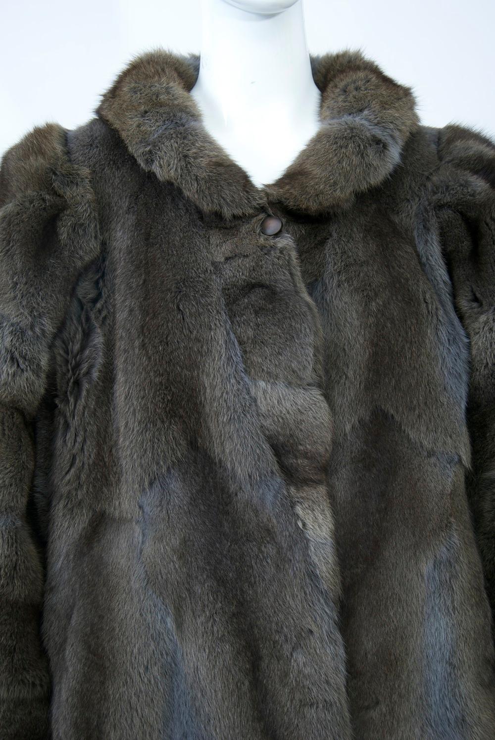 Sheared Fur Jacket, 1980s In Excellent Condition For Sale In Alford, MA