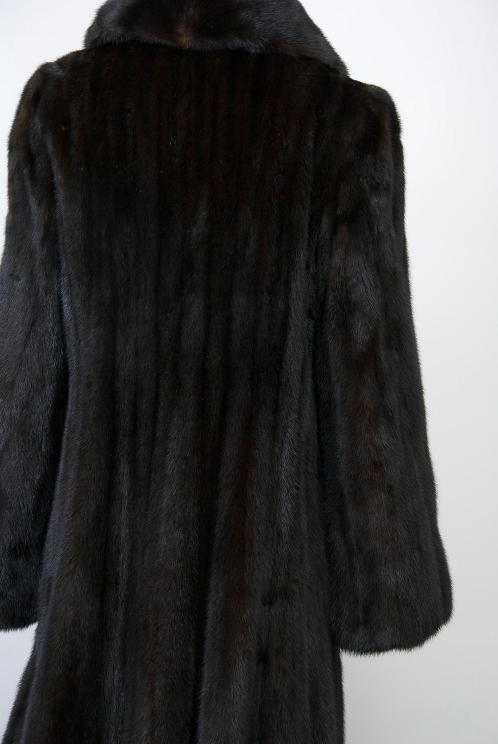 1970s Dark Mink Coat 2