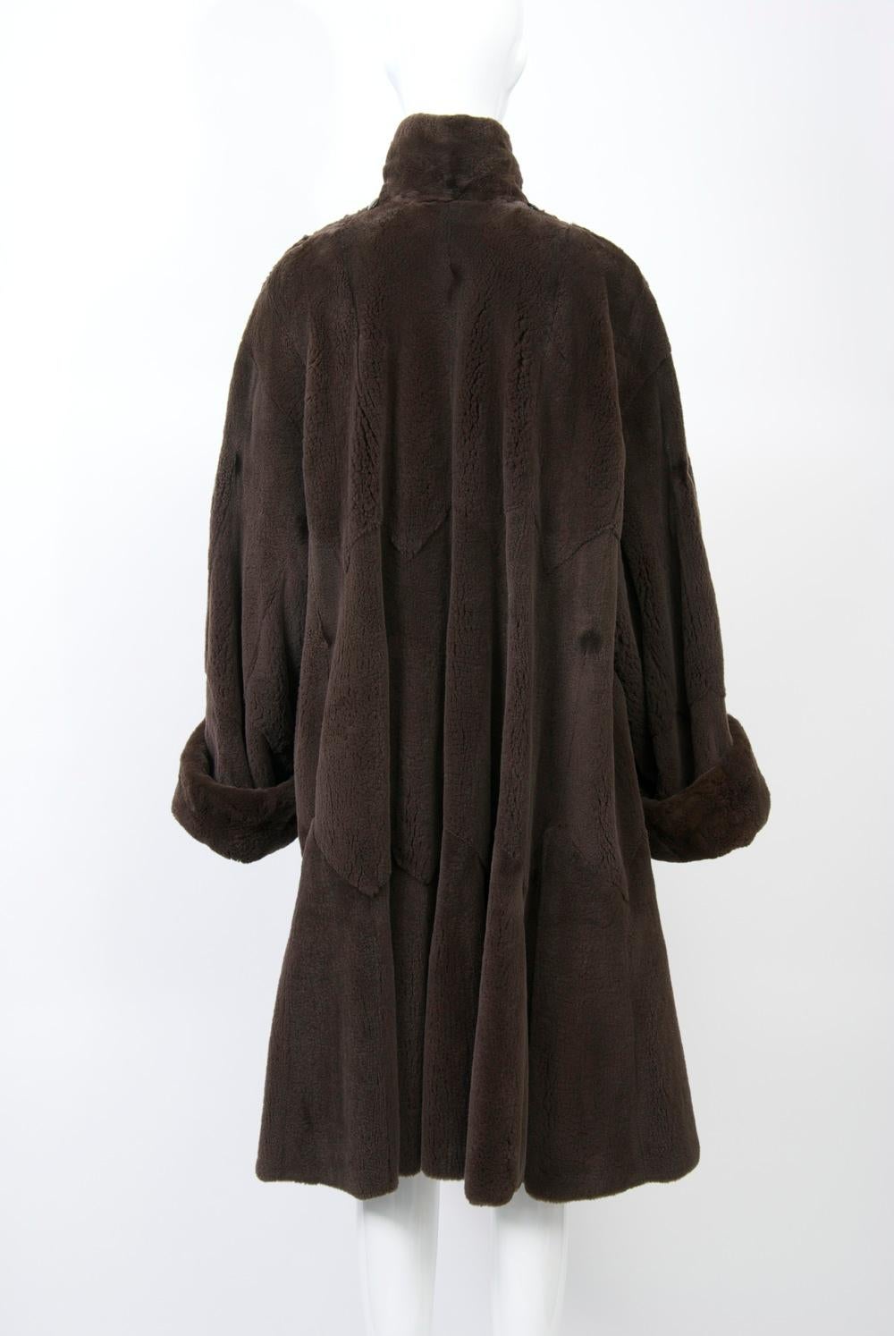 Giuliana Teso Sheared Mink Reversible Coat 7