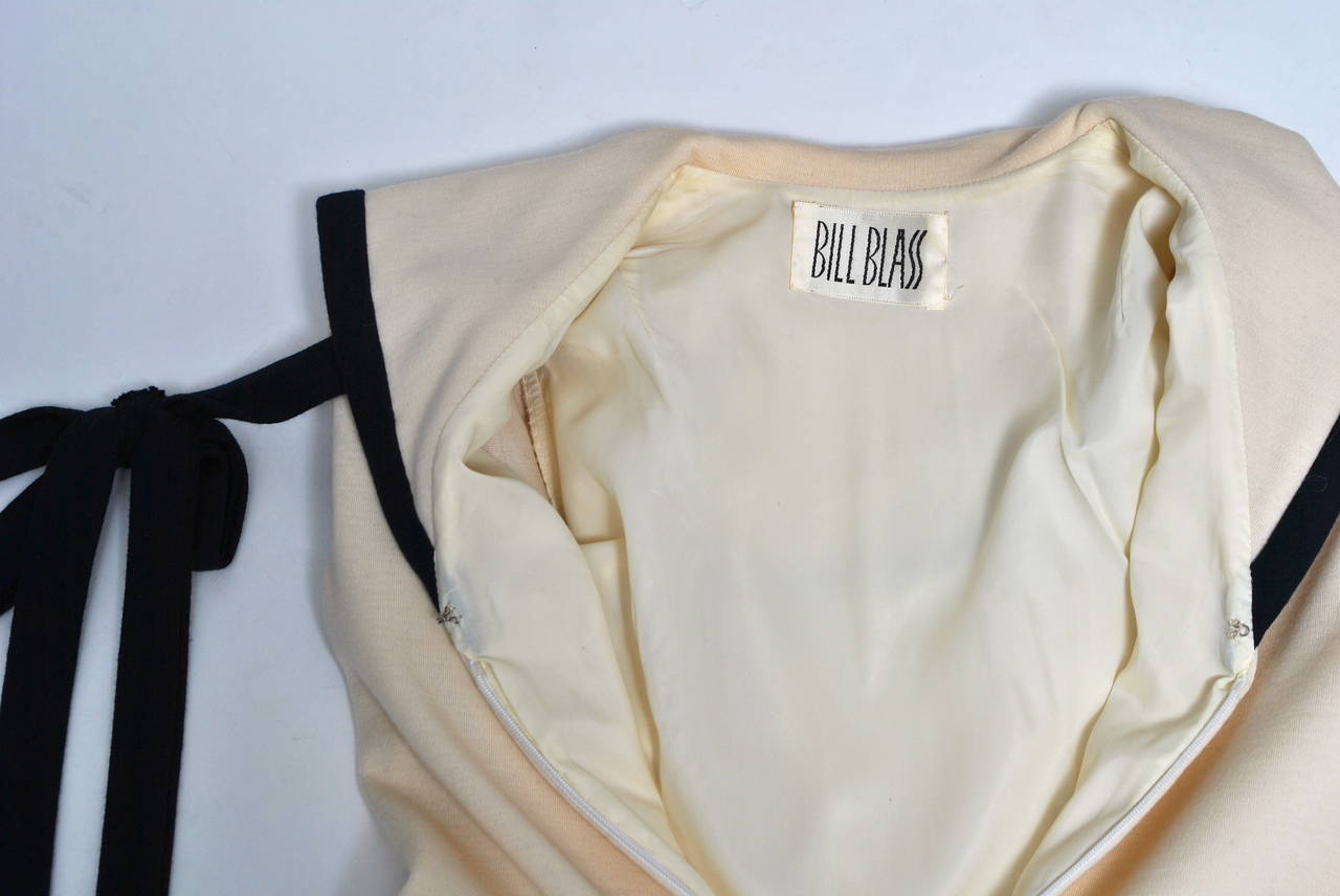 Bill Blass Knit Sailor Dress 3