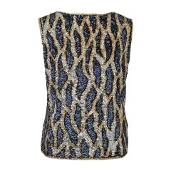 Abstract Sequin Shell, 1960s