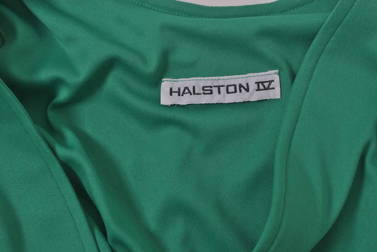 Halston IV Green Caftan 3