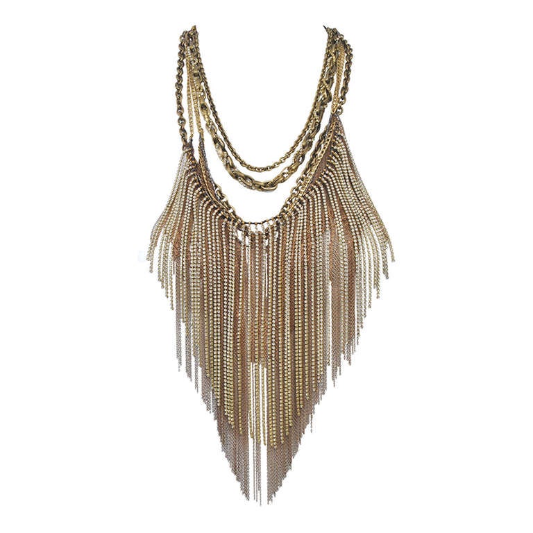 Otazu Fringe Necklace For Sale