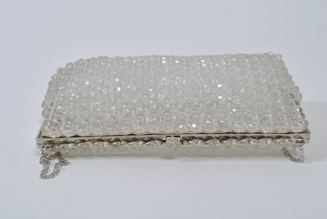 Women's Crystal Bead Shoulder Bag