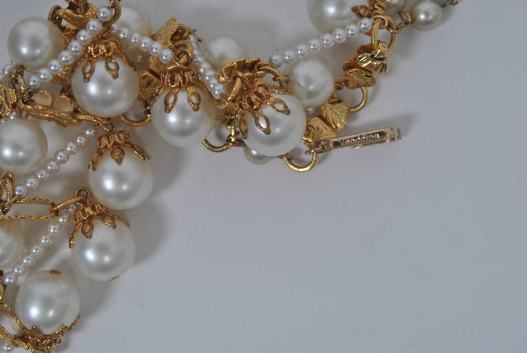 Vintage Vendome Bib Necklace 3