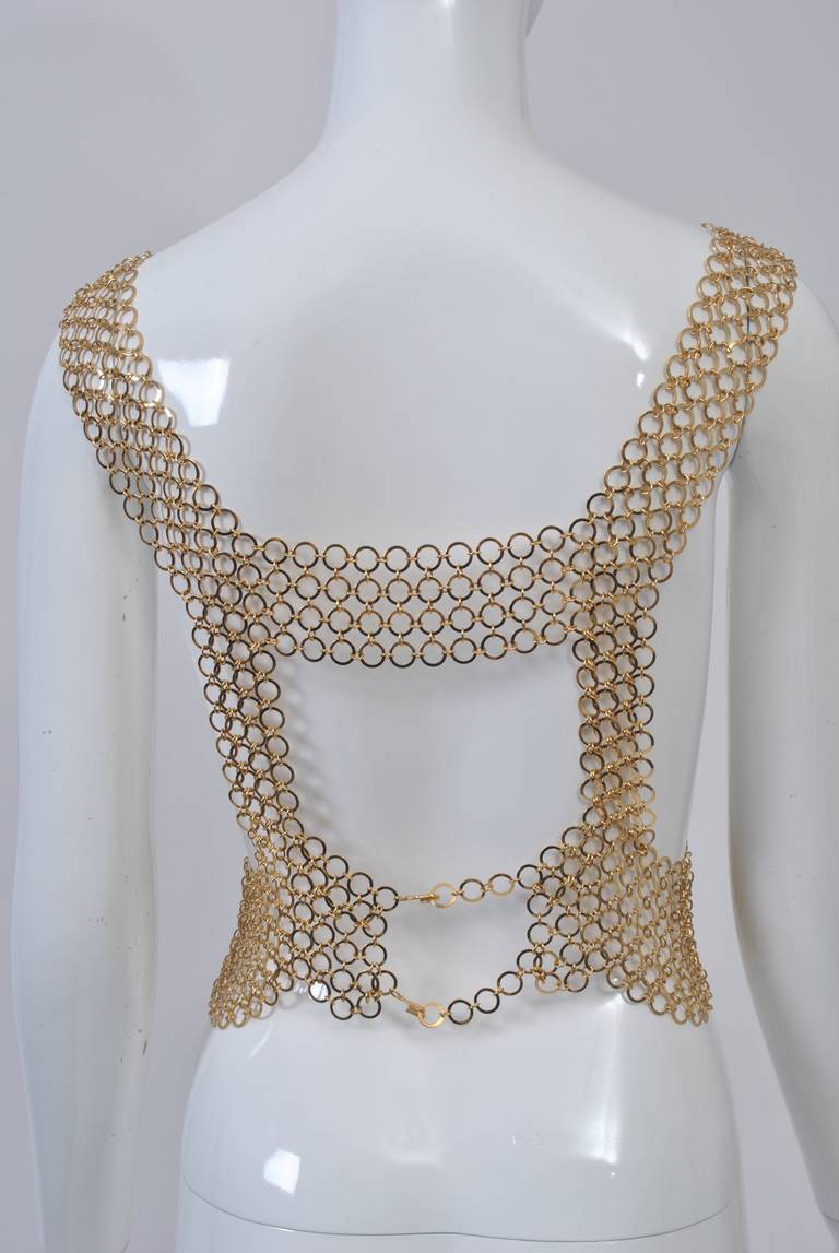 Vendome Chain Link Vest at 1stDibs