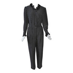 Valentino Polka Dot Pants Outfit