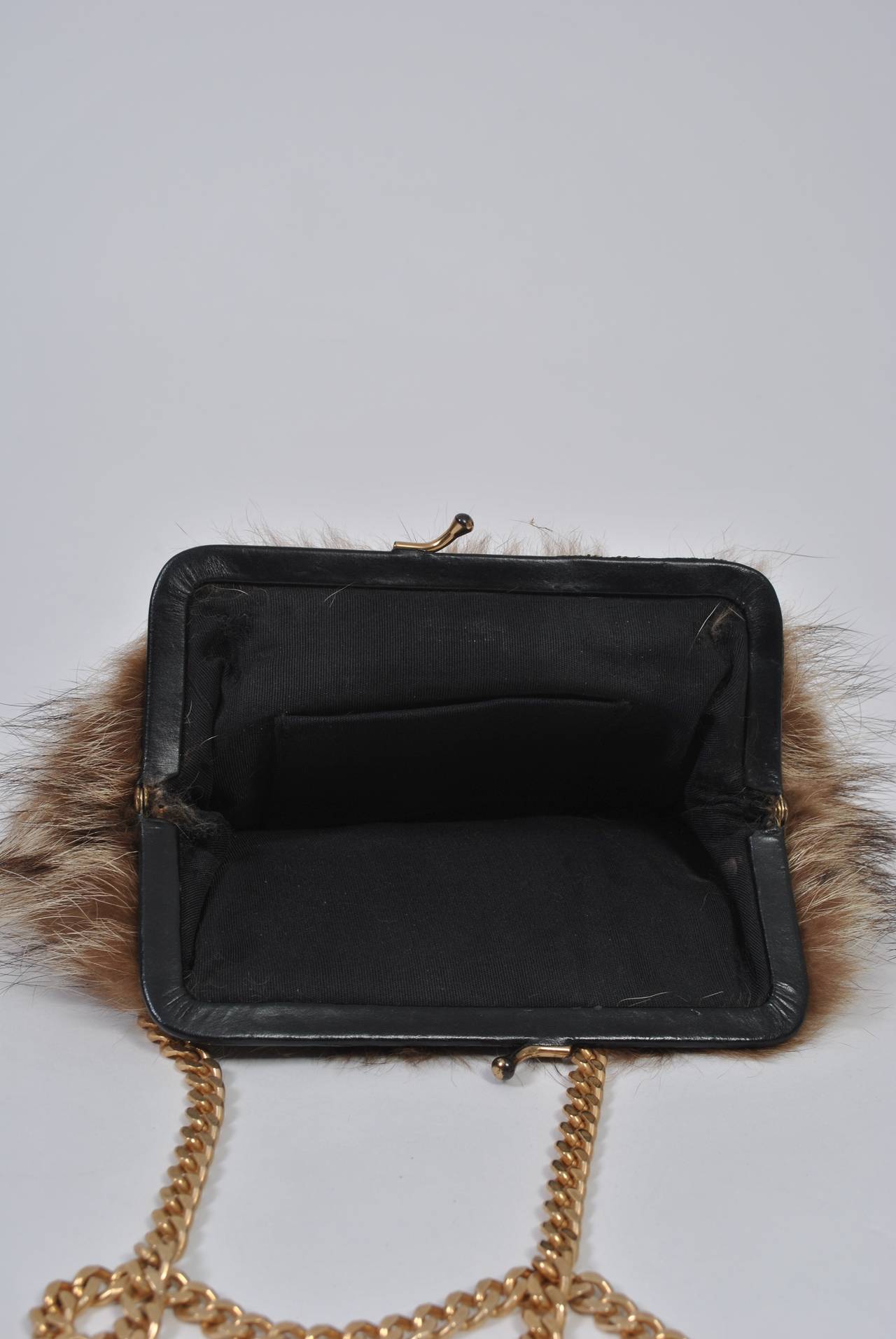 Fur Shoulder Bag For Sale at 1stDibs