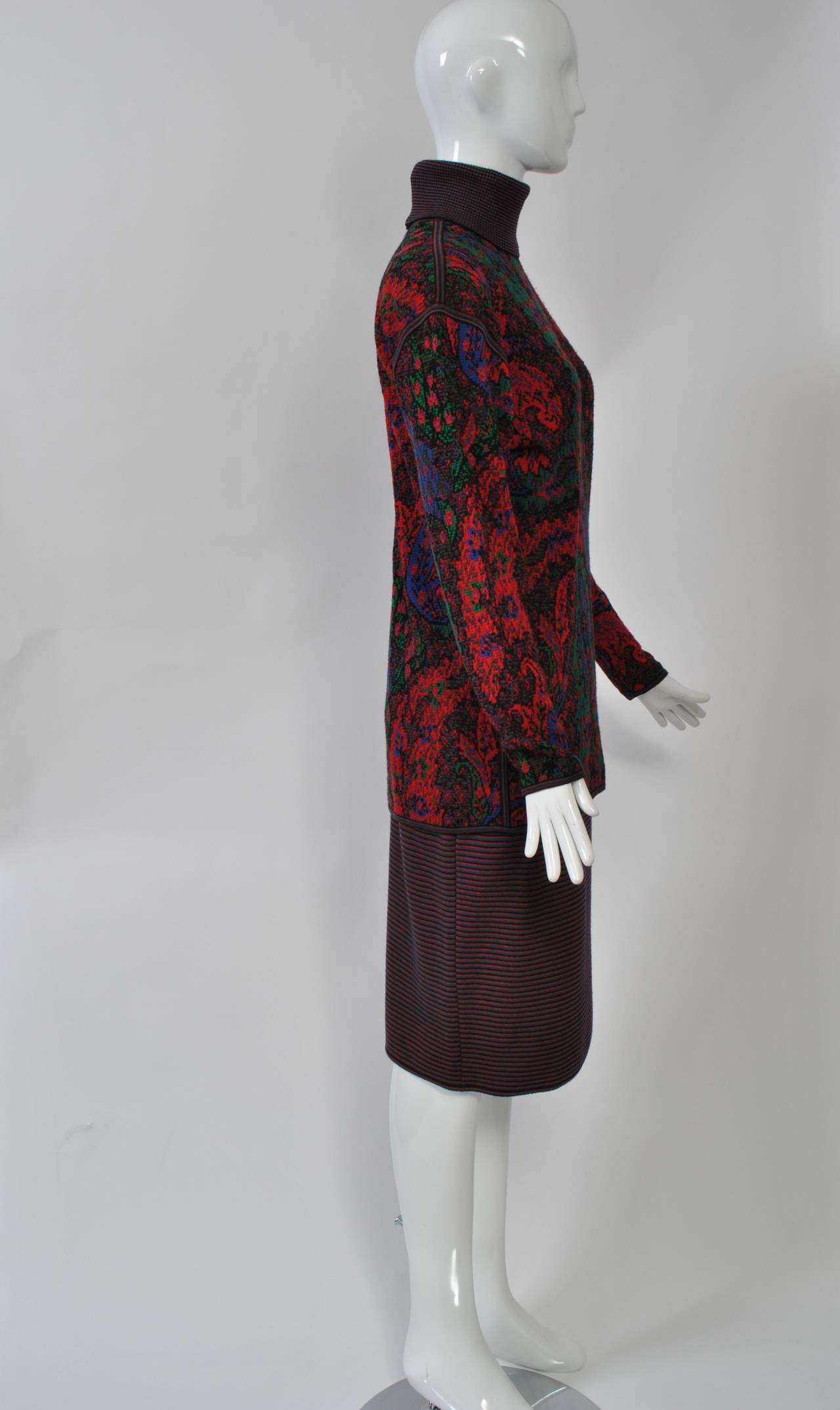 Ungaro Knit Two-Piece In Excellent Condition In Alford, MA