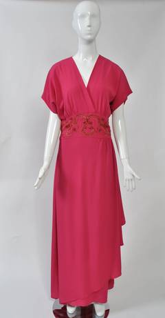 Emma Domb Rose 1940s Gown