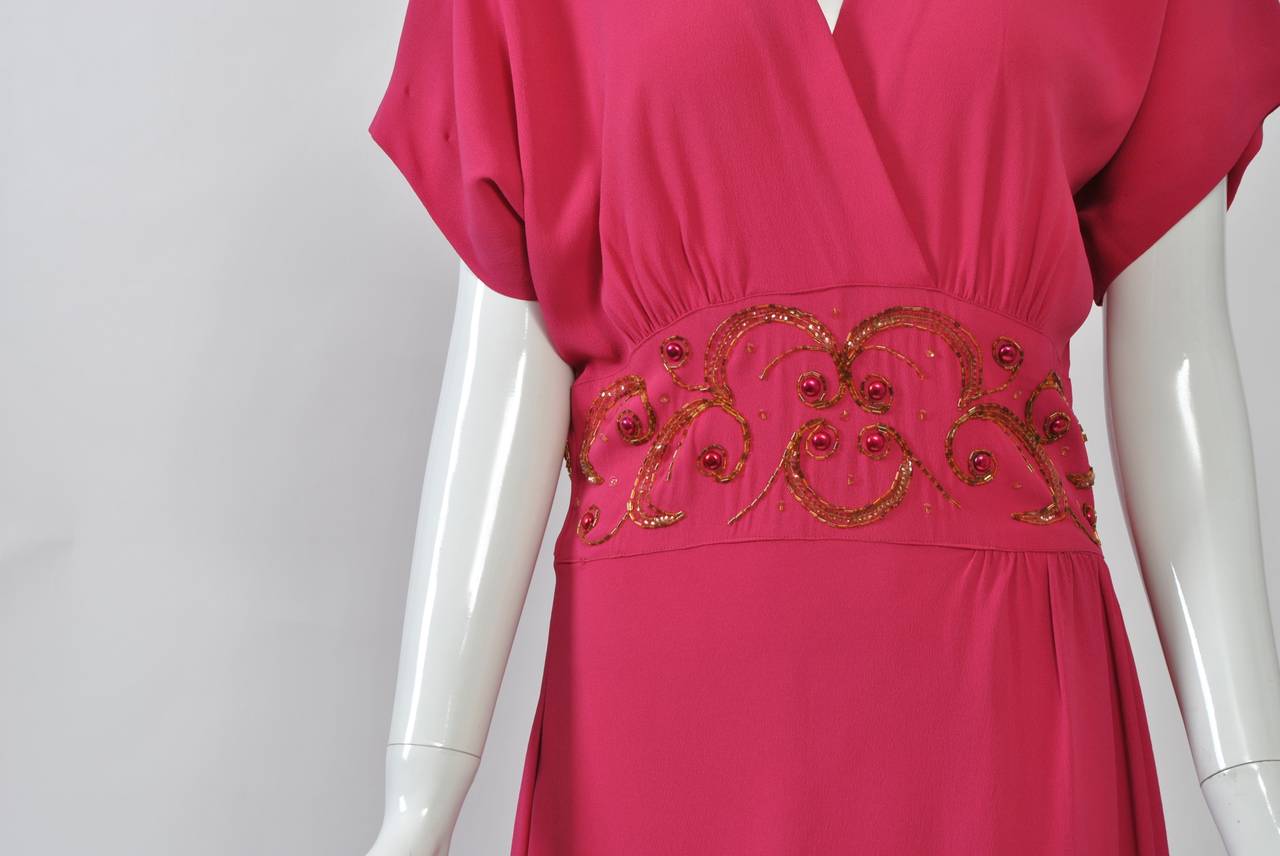 Donna Abito di Emma Domb Rose 1940 in vendita