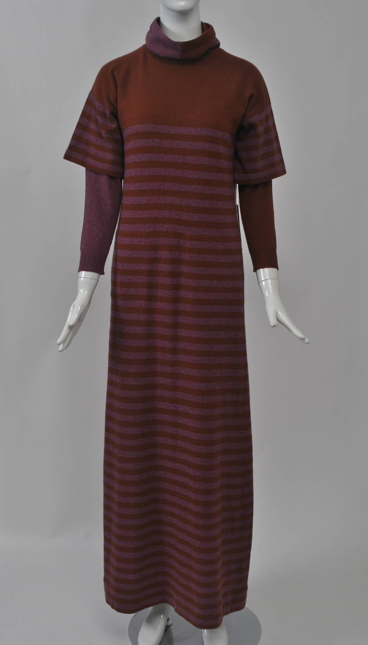 Bonnie Cashin was one of the first designers to cater to women's twentieth-century lifestyles. She wanted her clothes to be easy to wear and easy to travel with. Thus, besides her iconic outerwear and handbag designs, she did a lot of knitwear. This