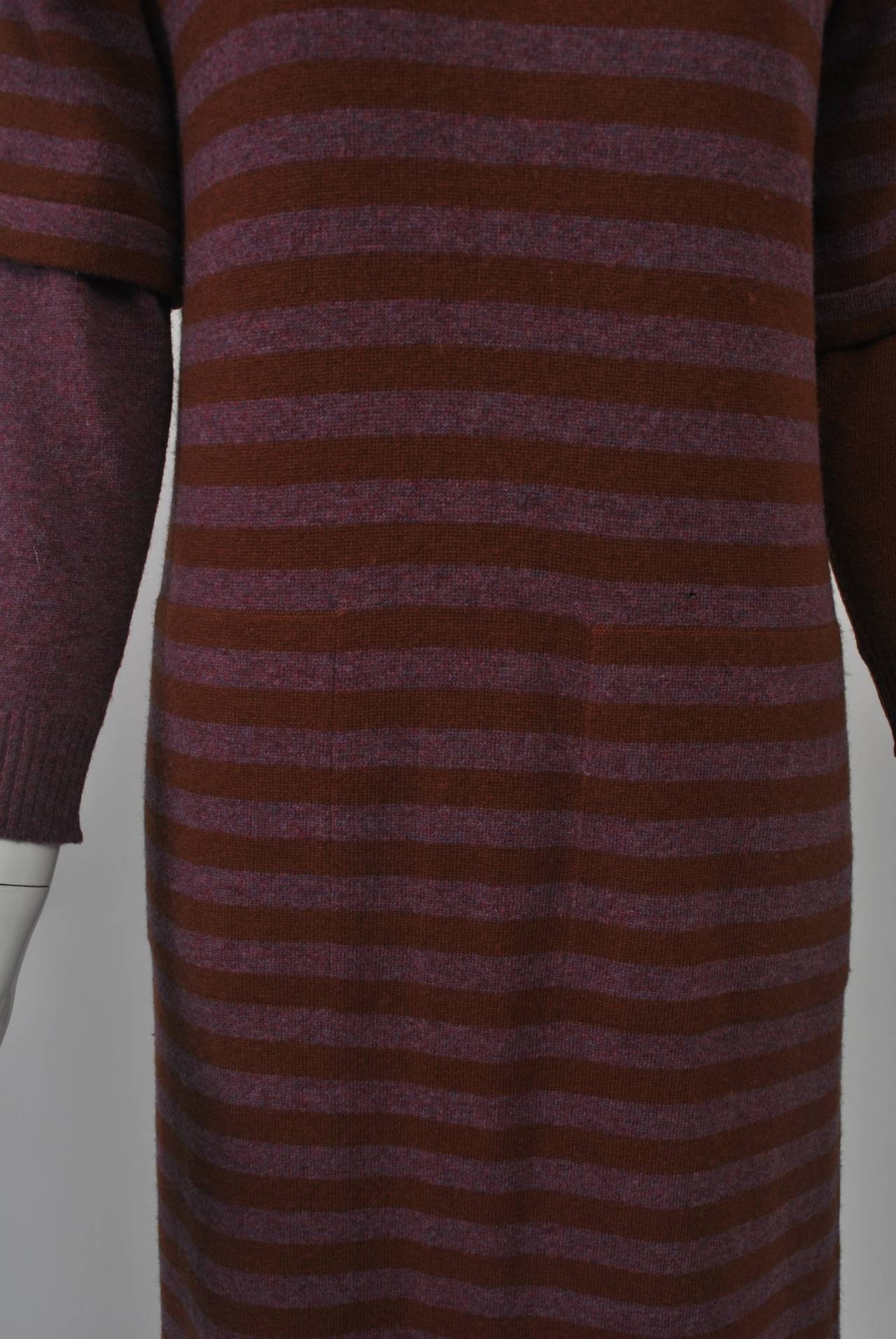 Bonnie Cashin Striped Knit Dress and Sweater 1
