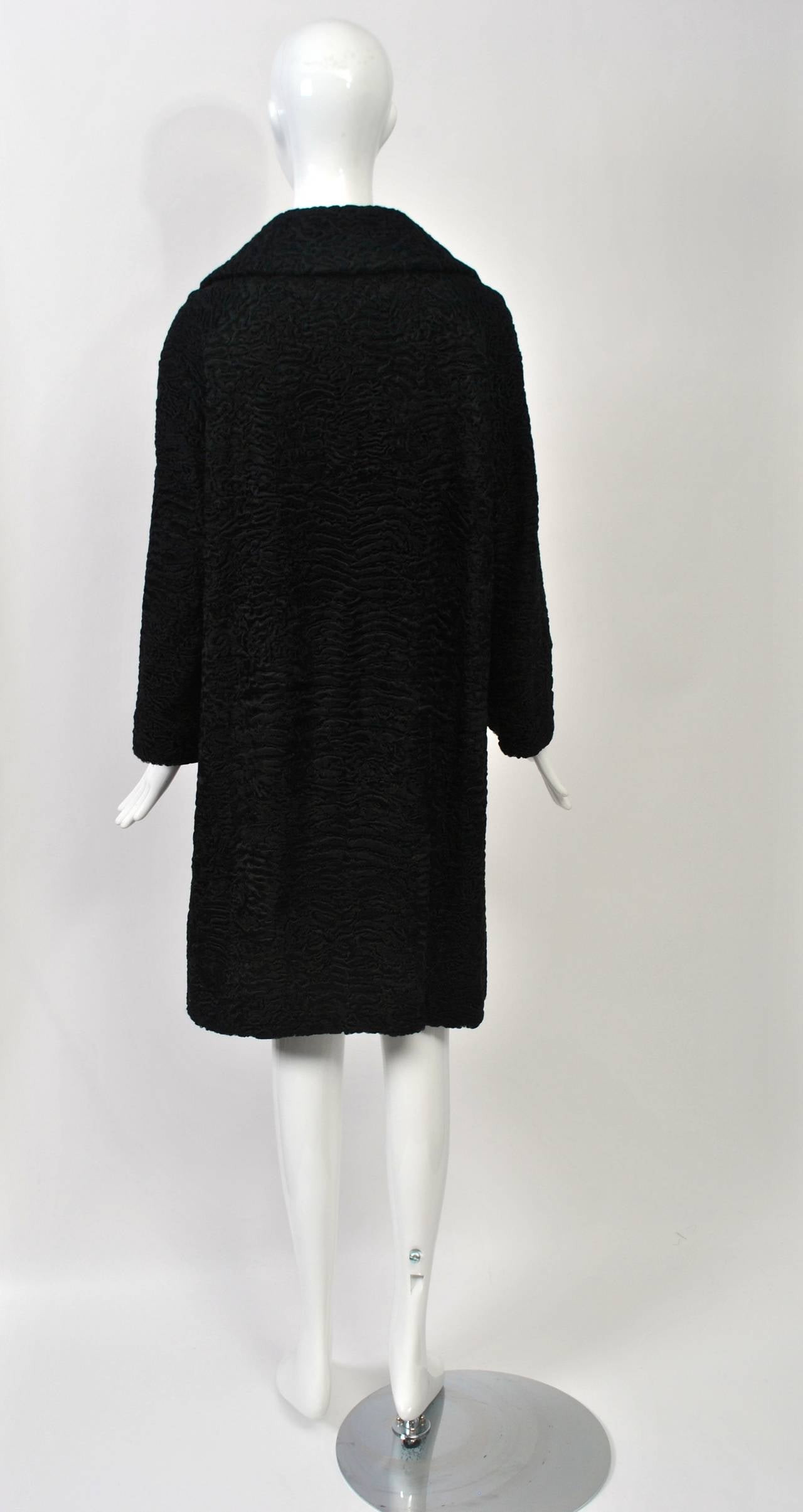 Black Lamb 1960s Coat 2