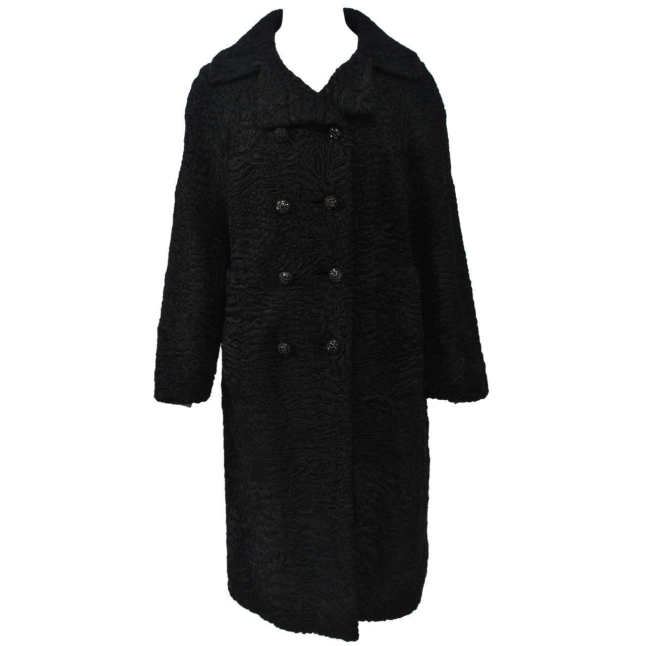 Black Lamb 1960s Coat
