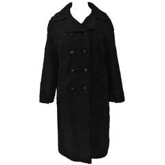 Black Lamb 1960s Coat
