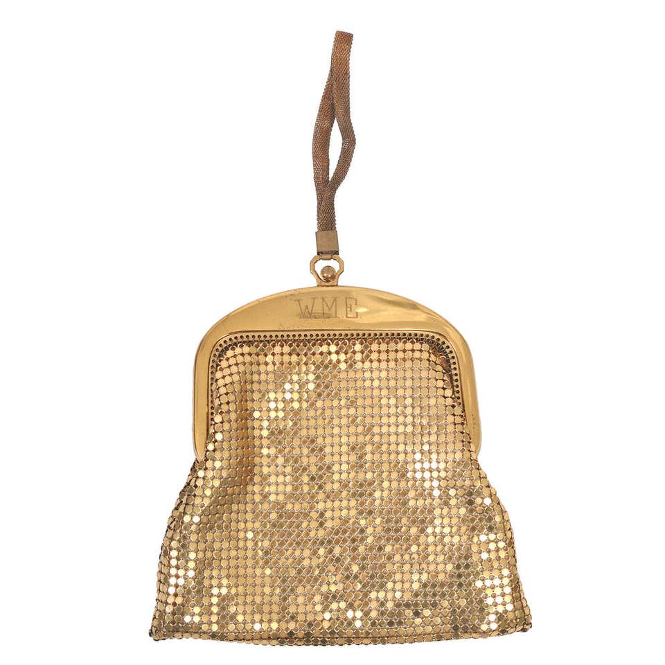 Whiting and Davis Gold Mesh Bag For Sale at 1stDibs | whiting and davis