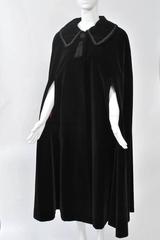 Black Velvet Cape