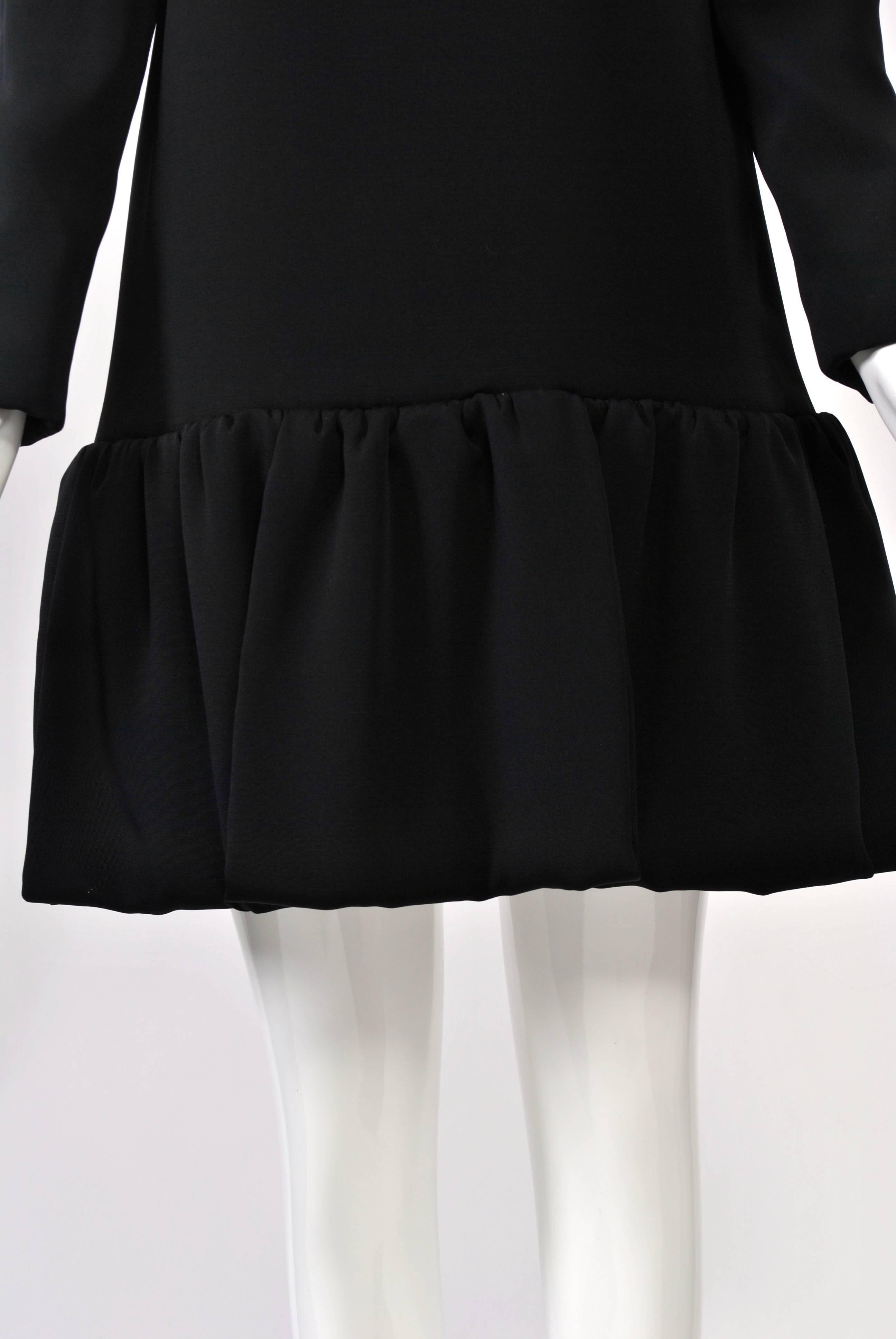Pierre Cardin 1960s Black Dress 1