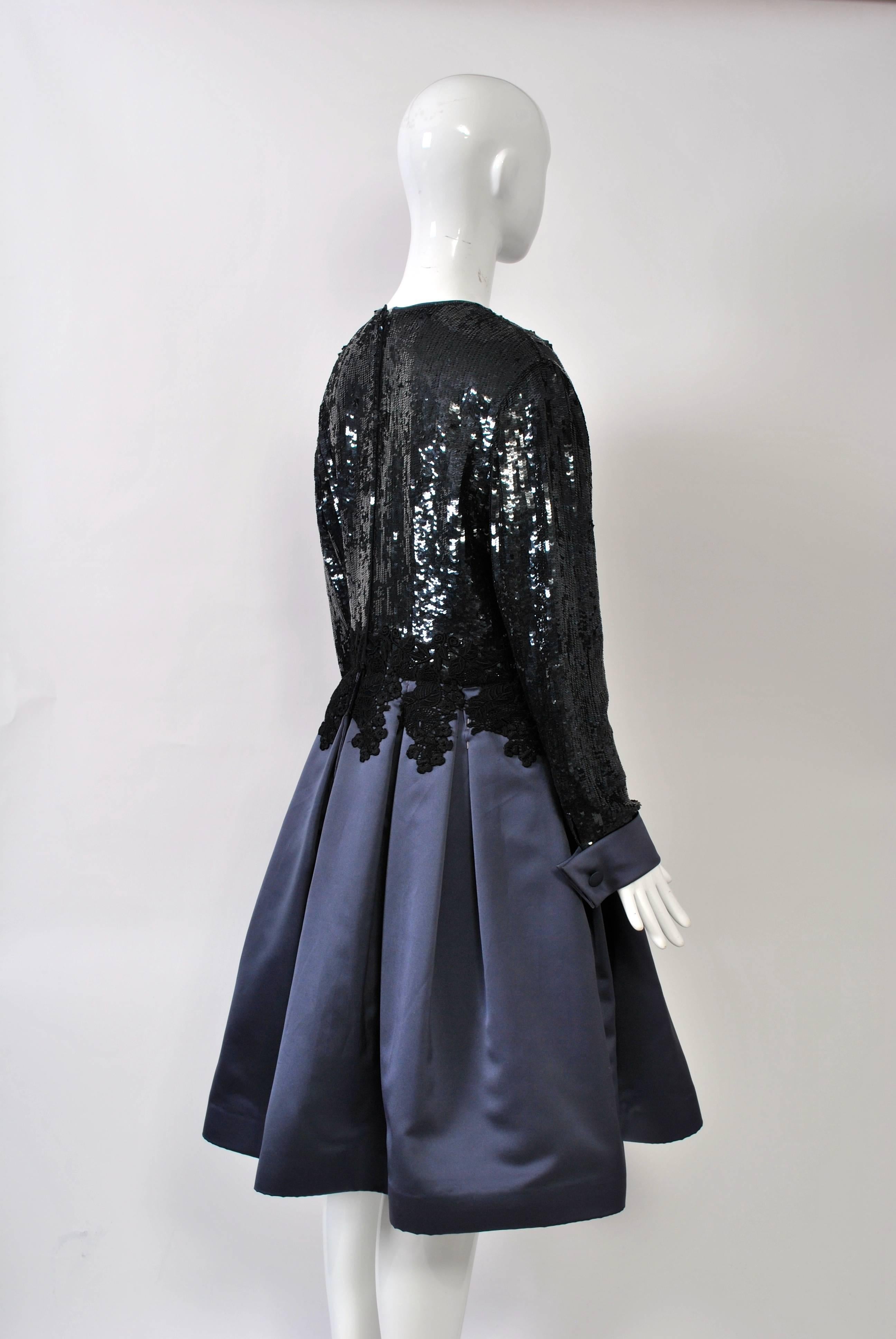 1980s sequin dress