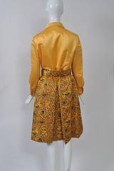 Adele Simpson Satin and Brocade Ensemble