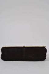 Bienen Davis Brown Suede Shoulder Bag