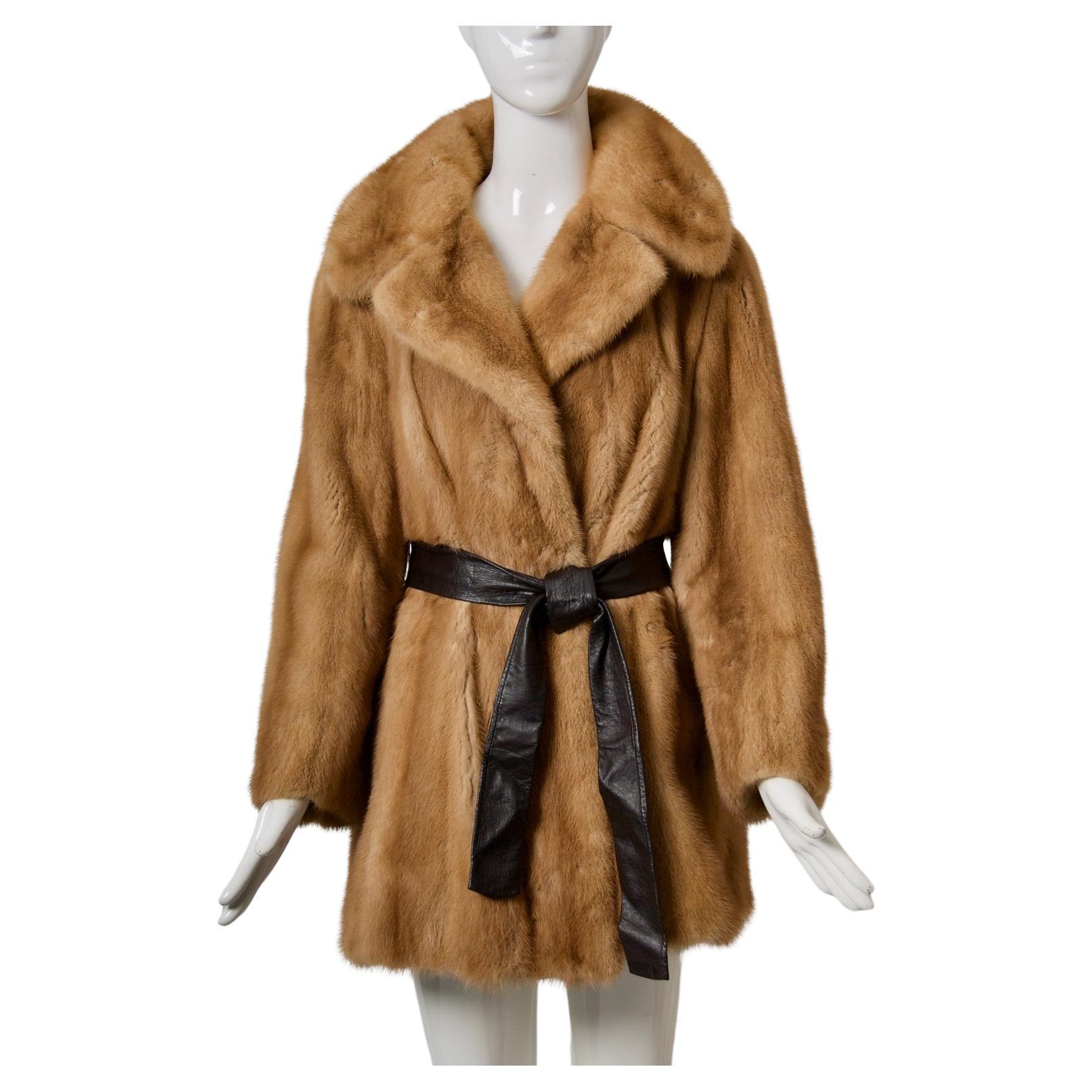 Vintage Golden Mink Jacket