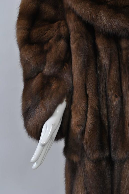 Fendi Sable Coat at 1stdibs
