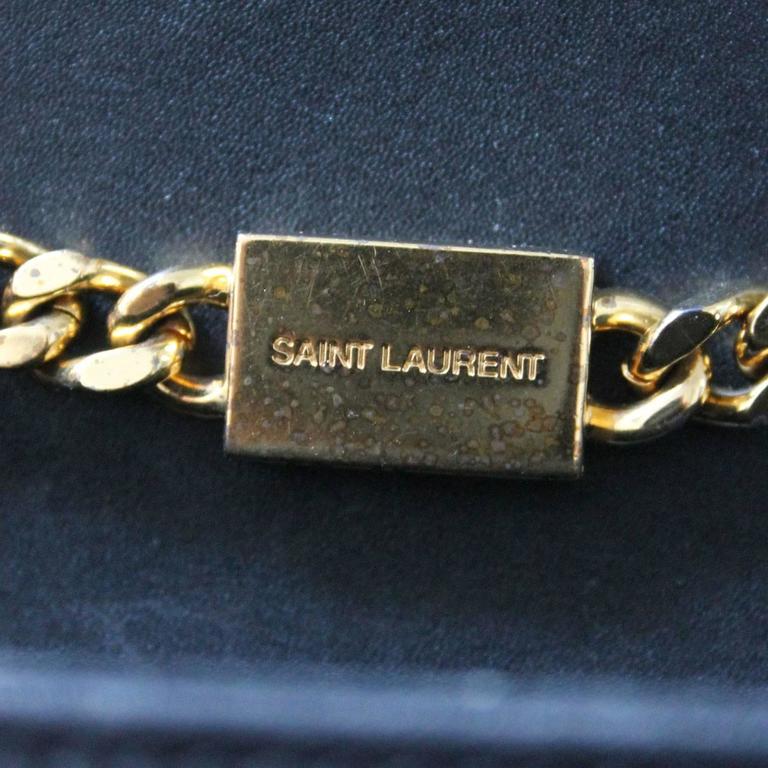 Saint Laurent Paris Small Black Leather Kate Monogram Tassel Satchel Bag GWH at 1stDibs does