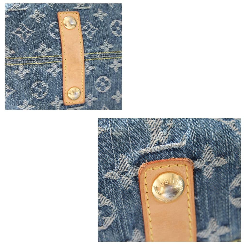 Louis Vuitton Denim Neo Cabby MM Borsa in polvere 1