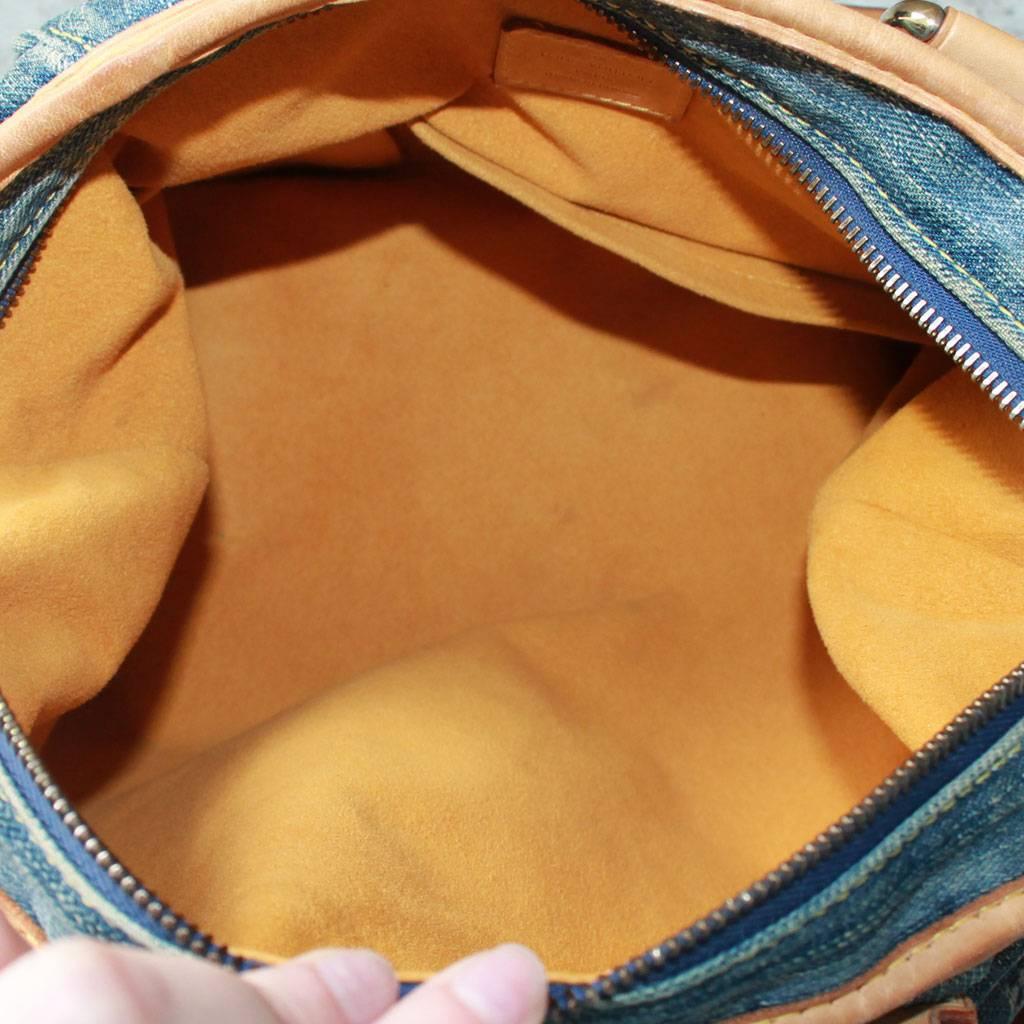 Louis Vuitton Denim Neo Cabby MM Borsa in polvere 4