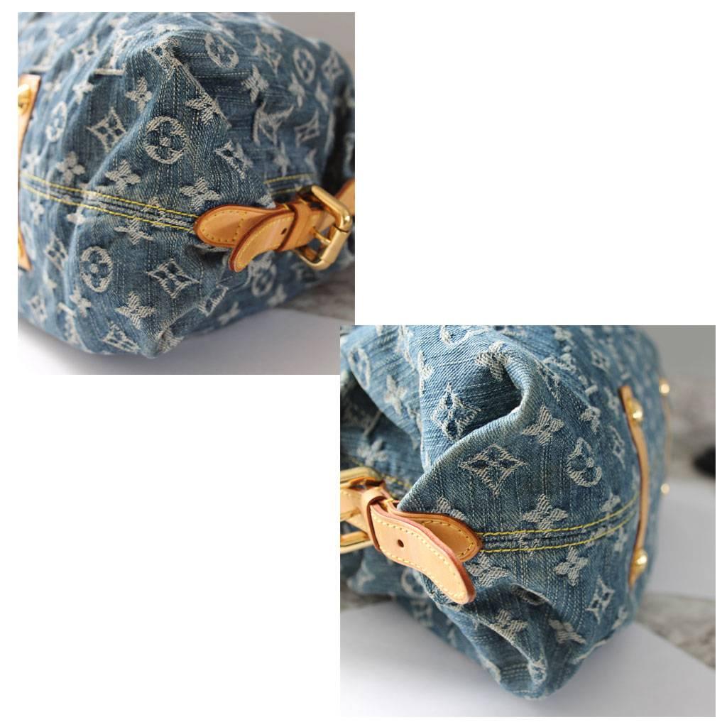 Louis Vuitton Denim Neo Cabby MM Borsa in polvere 2