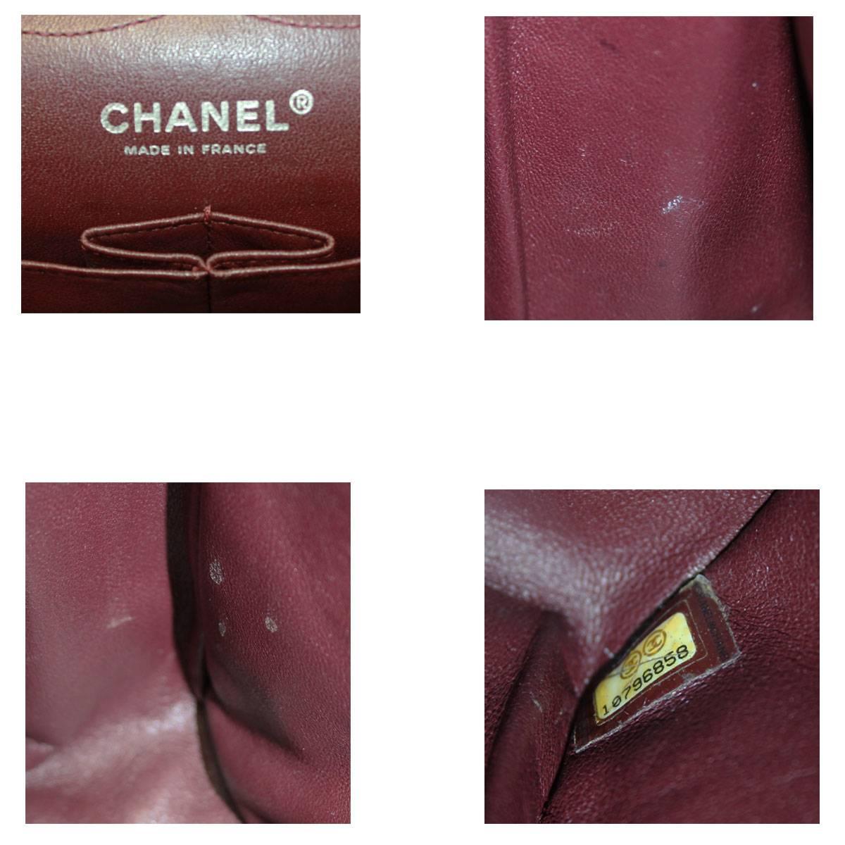 Chanel Black Aged Calfskin Reissue 227 Large Flap Bag Palladium Hardware 2
